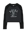 ANGEL AND LOGO RAGLAN L/S BABY TEE