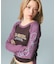 ORNAMENT HEART SLEEVE RAGLAN L/S BABY TEE