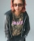 FADED CAMO SHEER L/S TOP