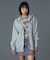 FADED CAMO SHEER L/S TOP
