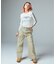 STAR STRIPED SLEEVE SHEER L/S TOP