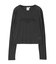 STAR STRIPED SLEEVE SHEER L/S TOP