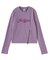 ZIP HEM COMPACT RIBBED TOP