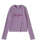 ZIP HEM COMPACT RIBBED TOP