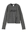 ZIP HEM COMPACT RIBBED TOP