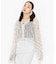 OPENWORK KNIT CARDIGAN
