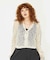 OPENWORK KNIT CARDIGAN
