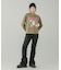 SHIRRING FLARE PANTS