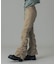SHIRRING FLARE PANTS