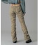 SHIRRING FLARE PANTS