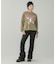 SHIRRING FLARE PANTS