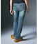 LOW RISE FLARE SKINNY DENIM PANTS