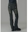 LOW RISE FLARE SKINNY DENIM PANTS
