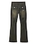 LOW RISE FLARE SKINNY DENIM PANTS