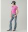 LOW RISE FLARE SKINNY DENIM PANTS