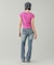 LOW RISE FLARE SKINNY DENIM PANTS