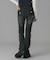 LOW RISE FLARE SKINNY DENIM PANTS