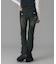 LOW RISE FLARE SKINNY DENIM PANTS