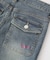 LOW RISE FLARE SKINNY DENIM PANTS