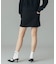 EASY MINI SKIRT AND PANTS LAYERED BOTTOM SET