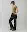 EASY MINI SKIRT AND PANTS LAYERED BOTTOM SET