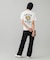 EASY MINI SKIRT AND PANTS LAYERED BOTTOM SET