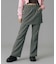 EASY MINI SKIRT AND PANTS LAYERED BOTTOM SET