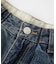 LOGO PATCH WIDE TAPERED DENIM PANTS