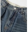LOGO PATCH WIDE TAPERED DENIM PANTS
