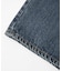 LOGO PATCH WIDE TAPERED DENIM PANTS