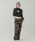 LOW RISE HIP LOGO PANTS