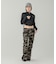 LOW RISE HIP LOGO PANTS