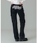 LOW RISE HIP LOGO PANTS