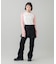 LOW RISE HIP LOGO PANTS