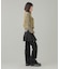 LOW RISE HIP LOGO PANTS