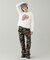 LOW RISE HIP LOGO PANTS
