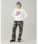 LOW RISE HIP LOGO PANTS