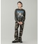 LOW RISE HIP LOGO PANTS