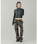 LOW RISE HIP LOGO PANTS