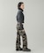LOW RISE HIP LOGO PANTS