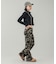 LOW RISE HIP LOGO PANTS