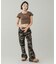 LOW RISE HIP LOGO PANTS