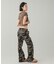 LOW RISE HIP LOGO PANTS