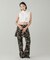 LOW RISE HIP LOGO PANTS
