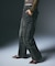LOW RISE CARGO POCKET DENIM PANTS