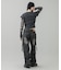 LOW RISE CARGO POCKET DENIM PANTS