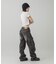 LOW RISE CARGO POCKET DENIM PANTS
