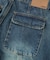 LOW RISE CARGO POCKET DENIM PANTS