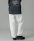 FACE LABEL EASY PANTS