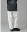 FACE LABEL EASY PANTS